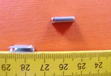 2 kurze Stahl Klammern zum Verbinden v älteren TRUMA Heizungs Verkleidungen NEU