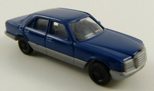 Mercedes 500 dunkelblau silber - mercedes, dunkelblau/silber