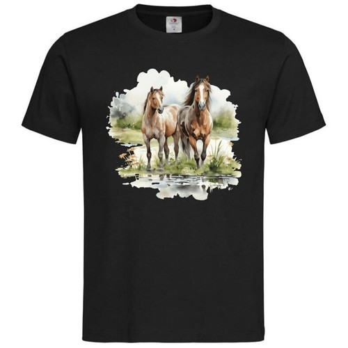 Shirt pferde reiten pferd - t-shirt,