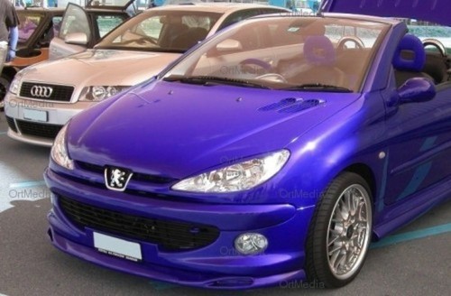 Frontlippe für peugeot 206 - für,