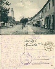 Postcard Neudamm (Neumark)