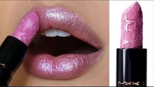 Lippenstift MAC Kiss of Stars  Lipstick, Rosa Microglitzer, 3,5g NEU OVP.