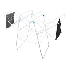 MSV Wäscheständer Turm Klappbar Standtrockner Turmtrockner Wäscheturm Weiß 33m