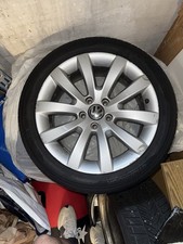 4 x Original VW Scirocco III 1K Long Beach 1K8601025 Alufelgen 7Jx17 ET33