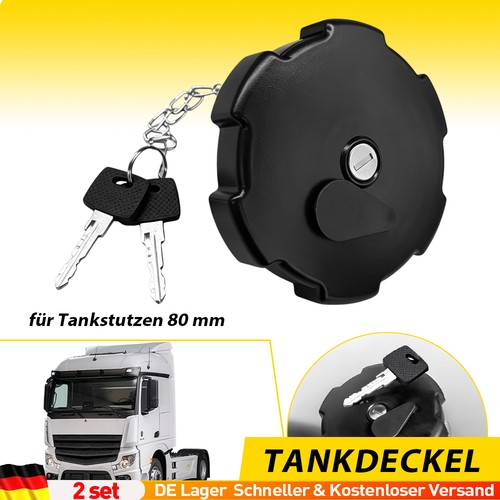 Tankdeckel abschließbar - 2x,