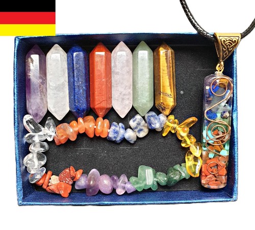 Chakra edelstein set - chakra,