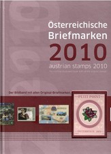 ÖSTERREICH BRIEFMARKEN JAHRBUCH 2010