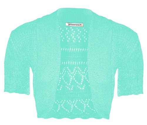 Häkel bolero shrug damen - bolero,