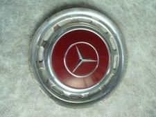 Mercedes 1x Radkappe 14 Zoll Chrom Rot 530