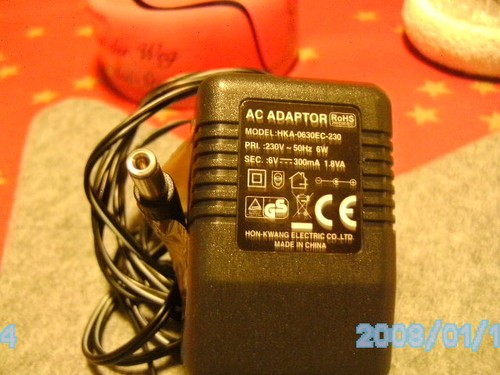 Adapter 300 ma 1 8 - adapter,