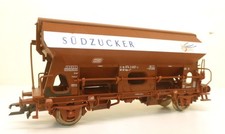 Roco H0 DB-Drehschieber-Seitenentladewagen "SÜDZUCKER" braun, KK   W53
