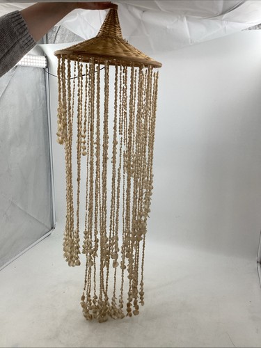 Muschel rattan mobile - muschel,
