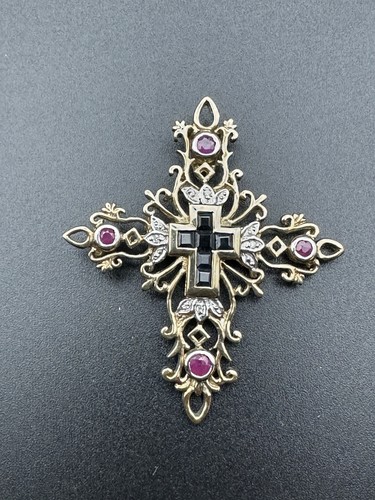 Kreuz 333er gold - kreuz, 4