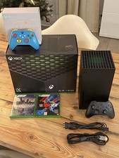 Microsoft Xbox Series X 1TB Spielekonsole, Schwarz, Inkl. Spiele