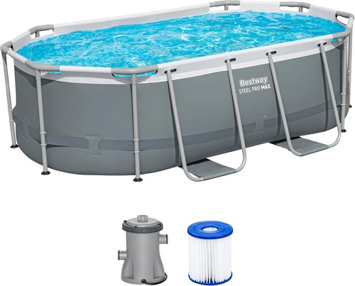 Bestway power steel frame pool - bestway,