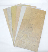 2 Stück Korkplatten zum Basteln, 300 x 600 x 4mm, gefärbt oder natur