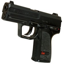 Heckler & Koch USP Compact Airsoft Pistole schwarz Federdruck <0,5 J. 12 Schuss