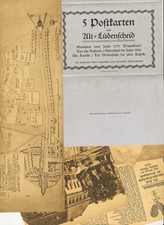 5 Postkarten von Alt-Lüdenscheid.