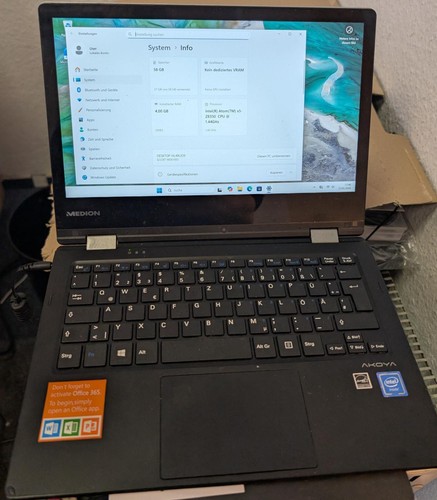 Medion akoya e2228t - medion,