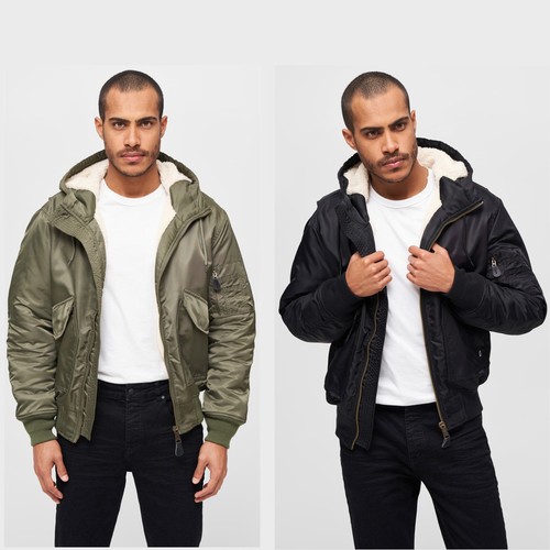 Brandit cwu jacket hooded - cwu,