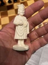  Antikes Schachspiel mit 32 Schachfiguren in der OVP 40er 50er Bakelit Vintage