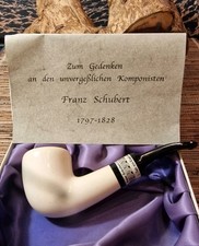 Pfeife-Pipe-Block- Meerschaum-Strambach- Vienna-9mm-Wien- Millenium