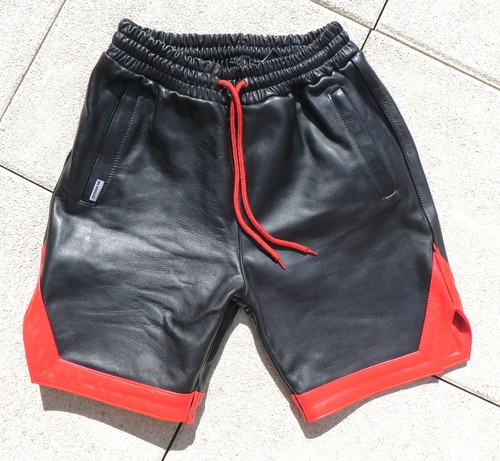 Fette ledershorts kurze - fette,