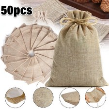 50 Stk Jutesäckchen mit