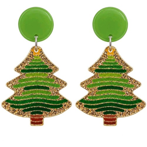 Weihnachts ohrringe tannenbaum - weihnachts-ohrringe,