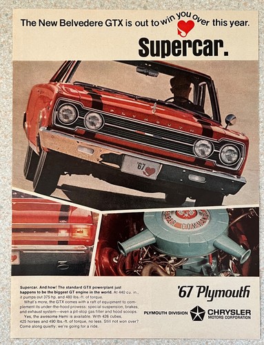 1967 plymouth belvedere gtx - 1967,