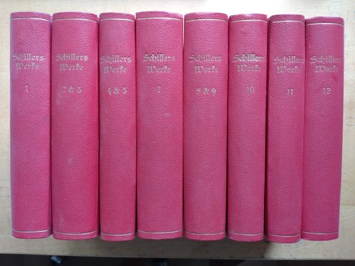 Schillers werke 12 - schillers, in
