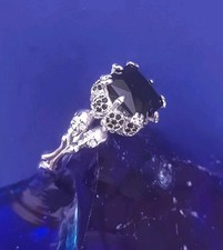 Skull Ring Silber Krone