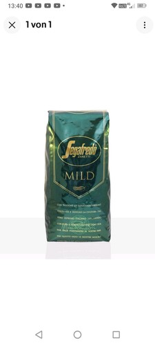Segafredo mild kaffee - mild,