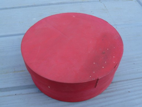 Spanschachtel rund mit - , deckel