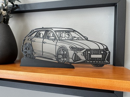 Audi rs6 druck auto - audi, 3d