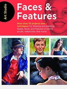 Art studio faces features - faces,