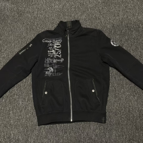 Camp david sweatjacke - david, l