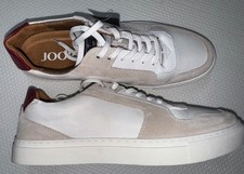 Joop ! WEIßE LOGO-TURNSCHUHE Schuhe Sneaker Gr. 8 / 42   NEU UVP 159€