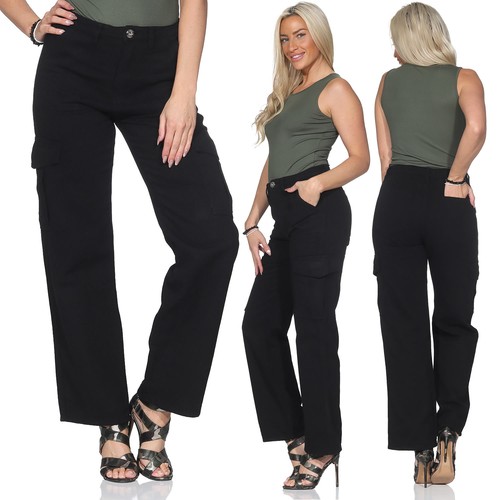 Cargohose straight leg - straight, jeans