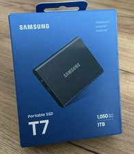 Samsung Portable SSD T7 - 1 TB - Grau