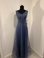 Damen Abendkleid In Blau Gr.40