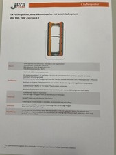 Jura Pufferspeicher 1500 L , JPSL 1500 2.0 innen roh, außen Rostschutzanstrich