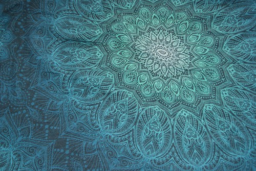 Musselin baumwolle mandala - baumwolle,