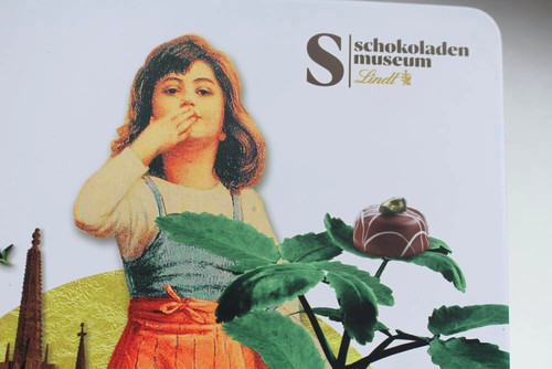 Leere blechdose schokoladen - leere,
