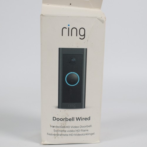 Ring wired video doorbell - ring, hd