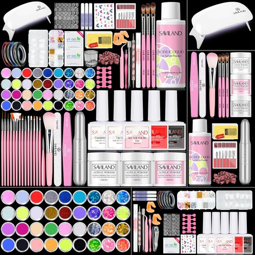 Saviland acryl nagelset - acryl,