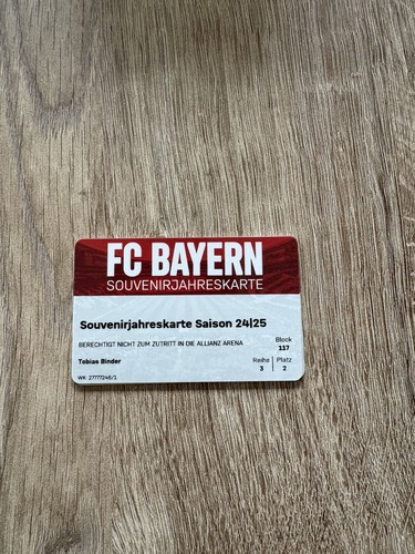 Sammler ticket bayern - ticket,