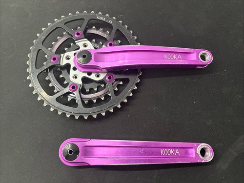 Kooka vintage crankset triple - crankset,