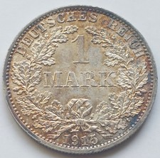 Kaiserreich, 1 Mark 1915 A, J