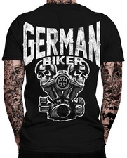 German Biker Motorrad T-Shirt